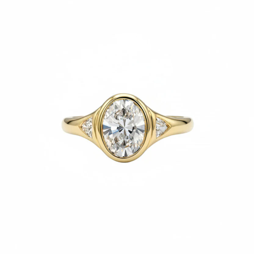Flush Fit Engagement Rings